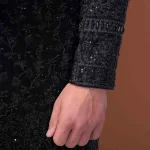 Black Tropical Sherwani (S 10)