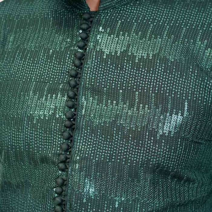 Green Embroidered Kurta Pajama (KP 3) - Image 4