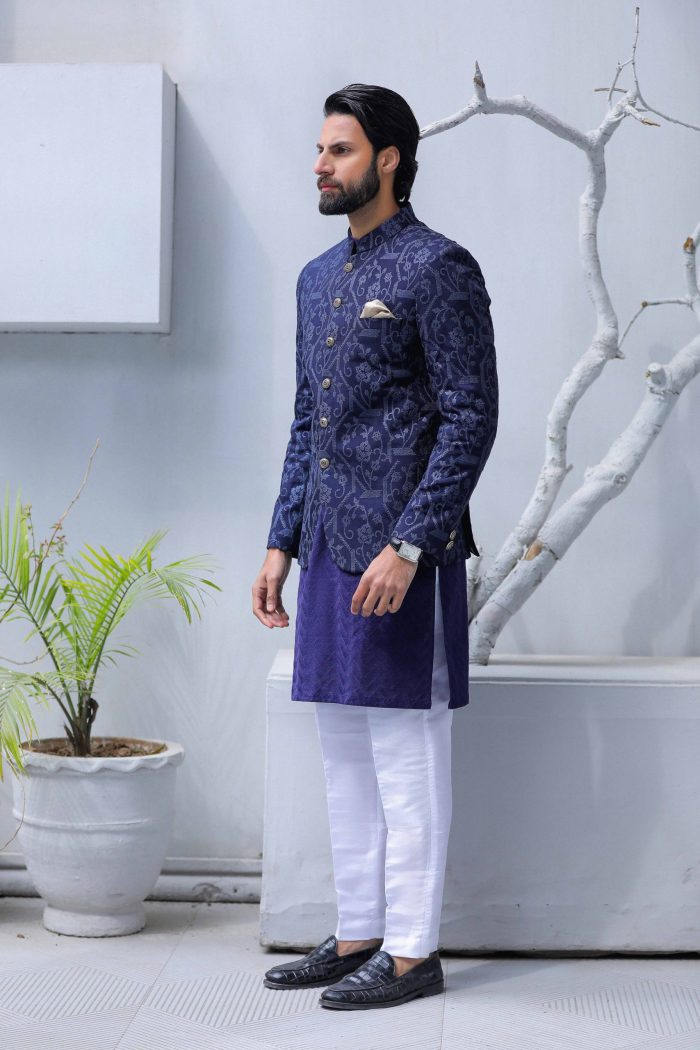 Royal Blue Prince Coat (P 5) - Image 2