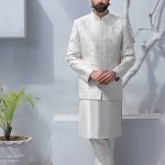 Off-white Prince Coat (P 3)