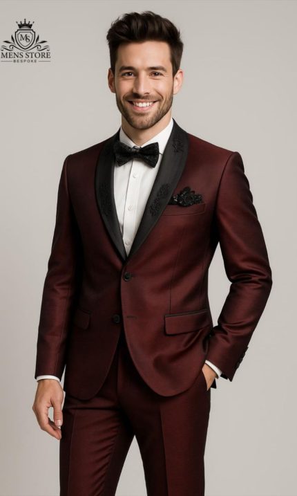 Luxury Mahroon Suit