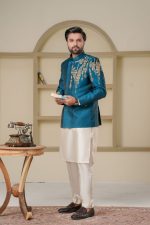 Zing Jamawar Prince Coat (P 10 ) - Image 6