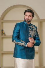 Zing Jamawar Prince Coat (P 10 ) - Image 8