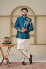 Zing Jamawar Prince Coat (P 10 ) - Image 4