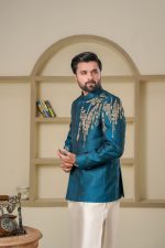 Zing Jamawar Prince Coat (P 10 ) - Image 5