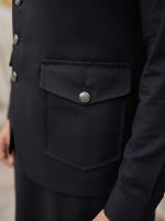 Luxury Black Waistcoat Shalwar Kameez 7 Premium Features for a Timeless Ethnic Look (W-20) - Image 5