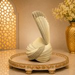 Elevate your wedding look with our Royal Ivory Groom Turban, designed for a sophisticated and majestic appearance. Crafted with premium fabric and detailed embroidery work