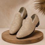 Complete your traditional look with our Premium Embroidered Formal Loafers. Crafted with intricate embroidery and a luxurious finish, these loafers offer the perfect blend of elegance, comfort, and style